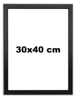 30x40 siyah çerçeve